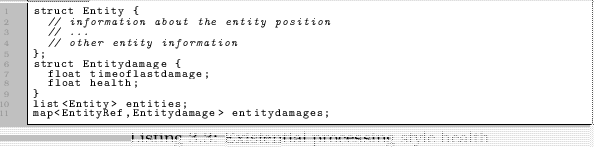 \begin{linespread}{0.75}\lstinputlisting[language=C,caption={Existential processing style health},label=src:EBP_health]{src/EBP_health.cpp}\end{linespread}